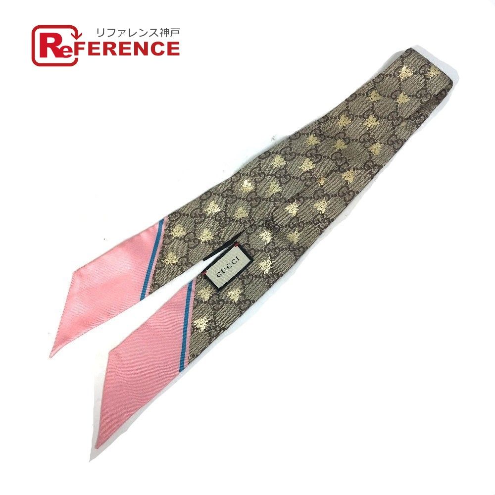グッチ スカーフ bee ブラック GUCCI BLACK BEE SCARF – Rewind Couture