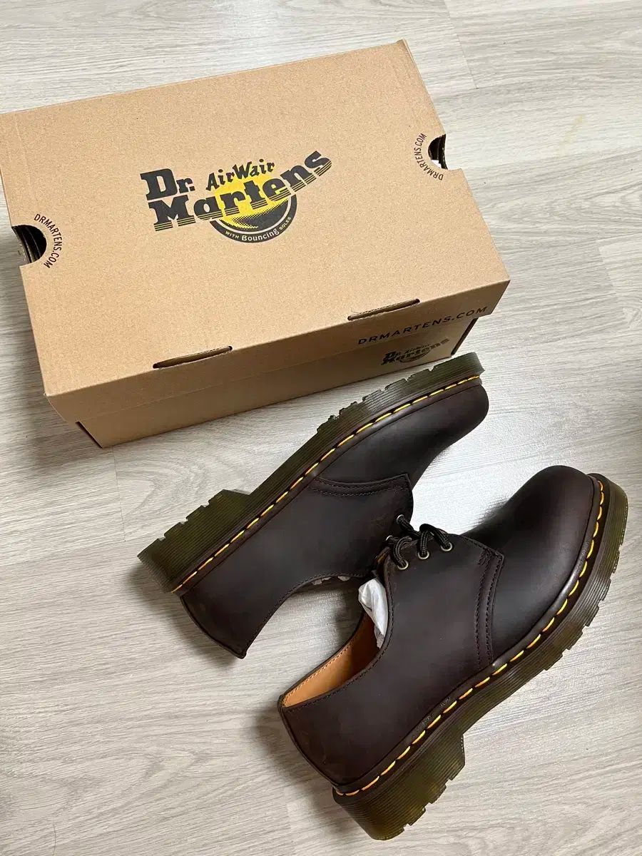 DR. MARTENS ドクターマーチン 1461 ブラウン クレイジーホール 250