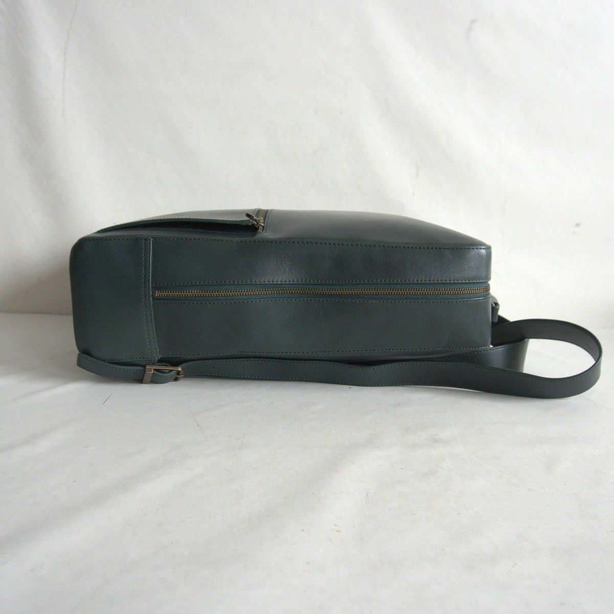 マザーハウス アンティークスクエアバックパック ディープグリーン