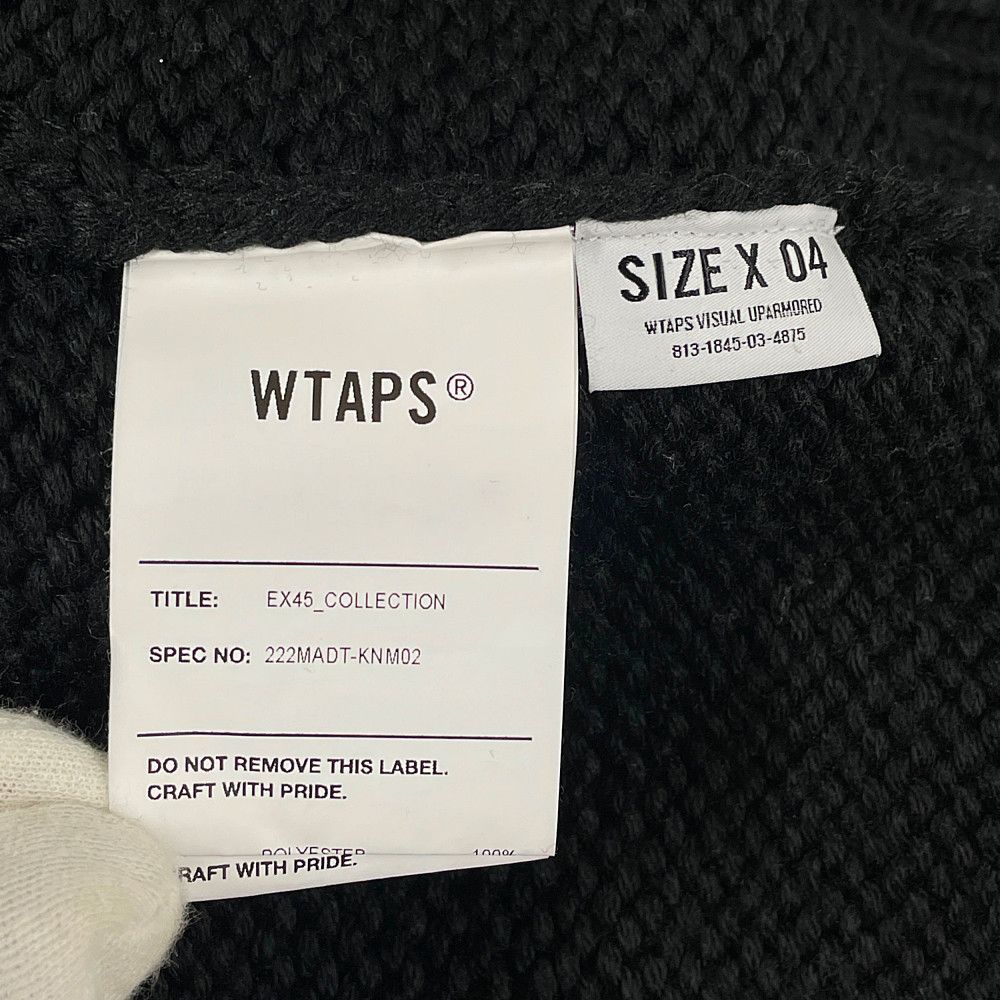 WTAPS ダブルタップス 22AW ARMT SWEATER クロスボーン ニットセーター