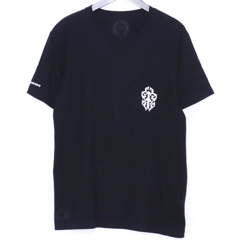 クロムハーツ Tシャツ ヴァインダガー 白×黒 CHROME HEARTS クロムハーツ OLD DAGGER S/S TEE ヴァインダガー