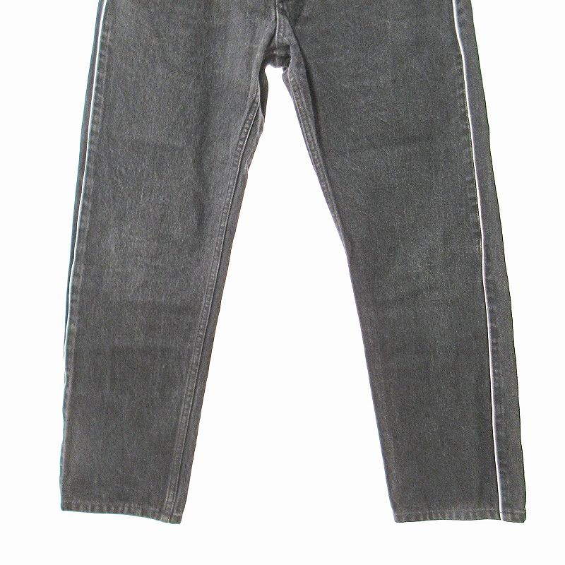 アレキサンダーマックイーン ALEXANDER MCQUEEN ブラック デニム