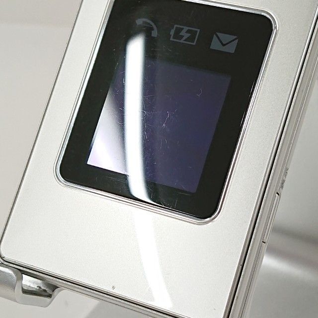 かんたん携帯9 505SH プラチナシルバー シャープ かんたん携帯9