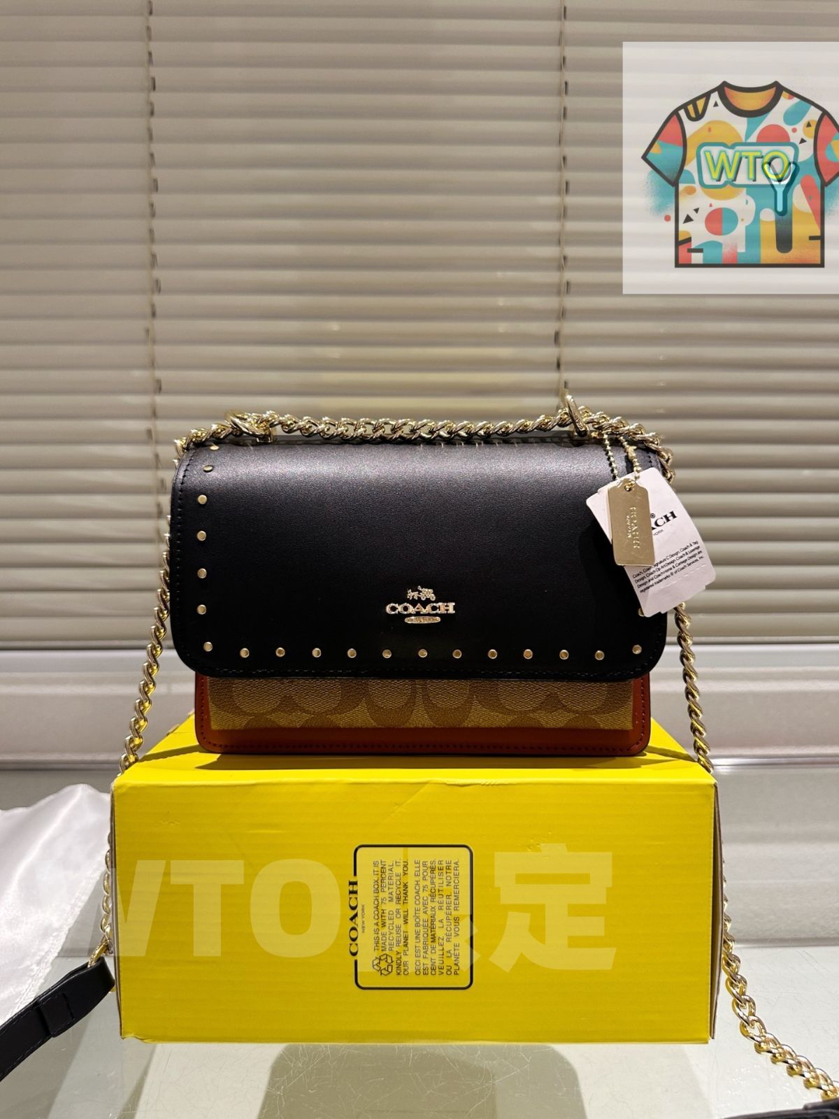 今日WTO】Coach コーチ 新作オルガンバッグ クレア フリップ