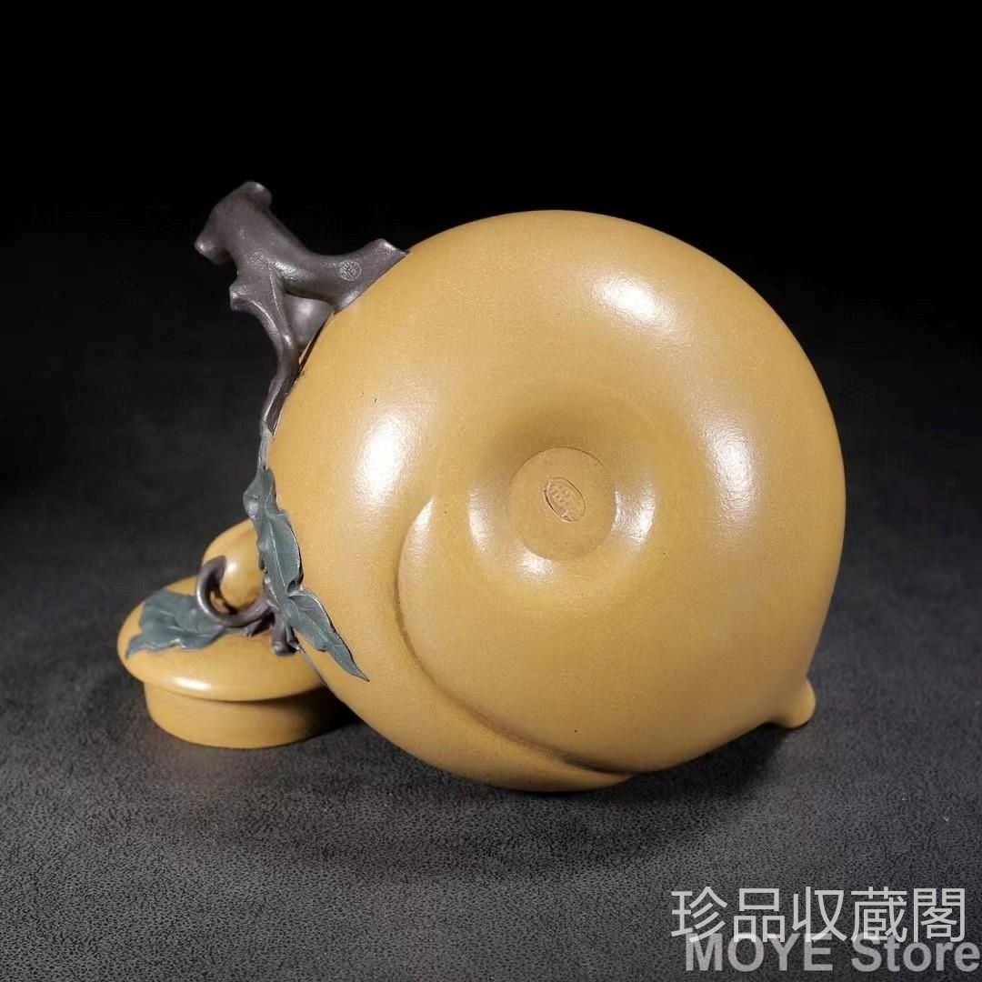 金黄段泥急須