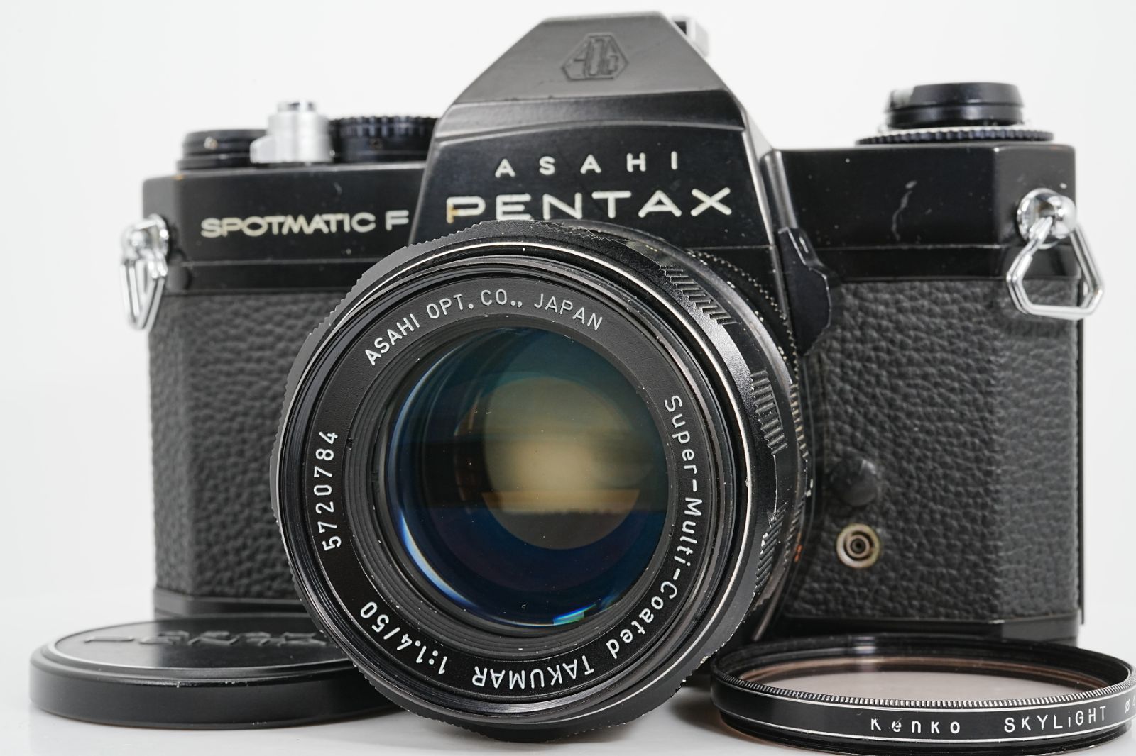 良品 ASAHI PENTAX SPOTMATIC F SPF ブラック 一眼レフフィルムカメラ