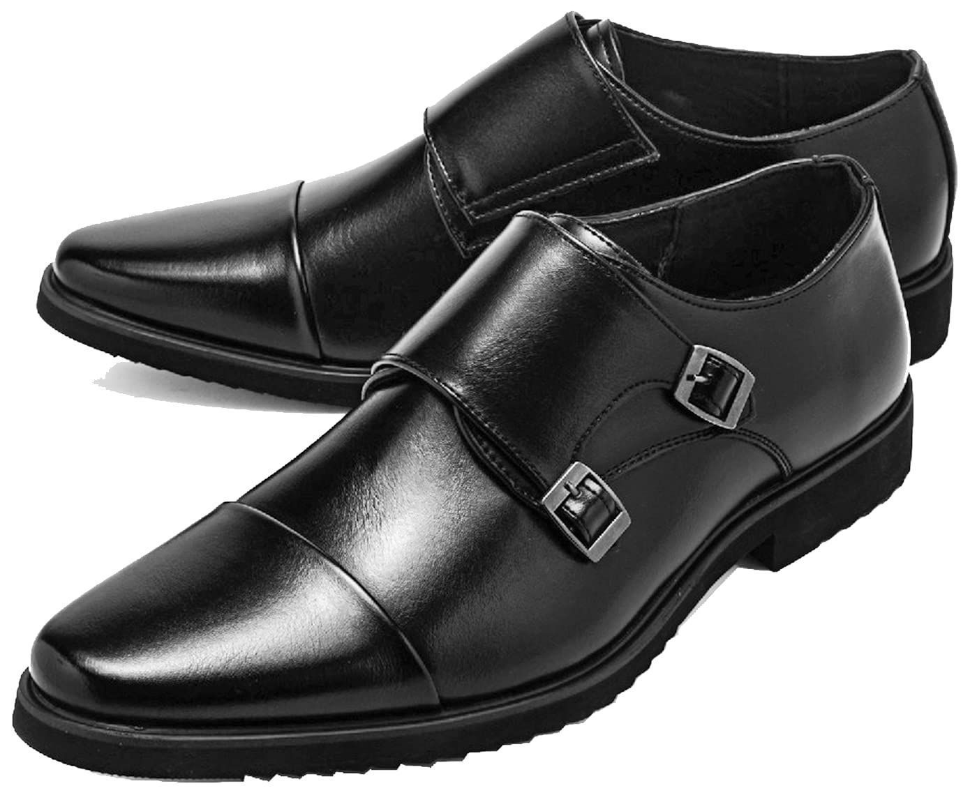 数量限定】[todaysunny] ビジネスシューズ メンズ 革靴 紳士靴 黒 皮靴