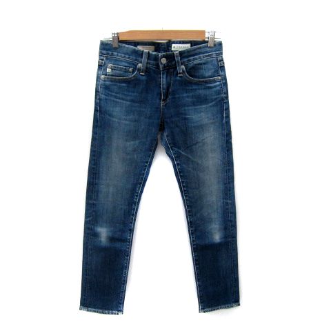 【theory】AG ボーイフレンド　ダメージデニム　ホワイト　２４inch theory】AG ボーイフレンド ダメージデニム ホワイト 24inch