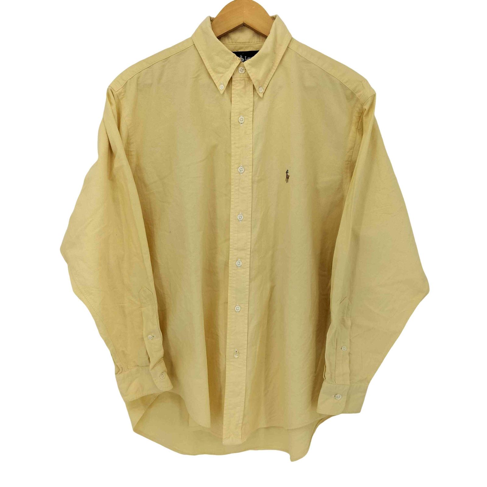 ラルフローレン RALPH LAUREN 90S YARMOUTH スモールポニー刺繍 コットンBDシャツ メンズ  41-84