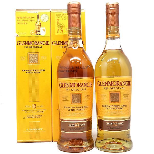 2本 GLENMORANGIE グレンモーレンジ 10年 ウィスキー 正規品