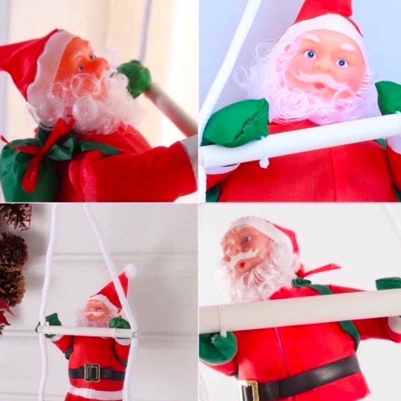 クリスマス前の限定SALE】 クリスマス サンタ シンプル はしご