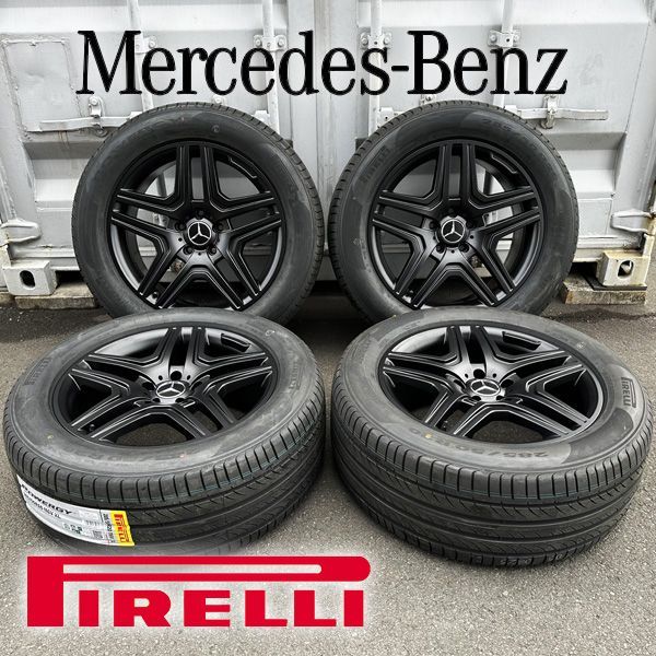 ベンツ Gクラス ゲレンデ W463 G63 G65 G350 G550 AMG 新品 20インチ タイヤホイール 4本セット ピレリ パワージー 285/50R20 20×9J+48 PCD 130 5H メルセデス BENZ