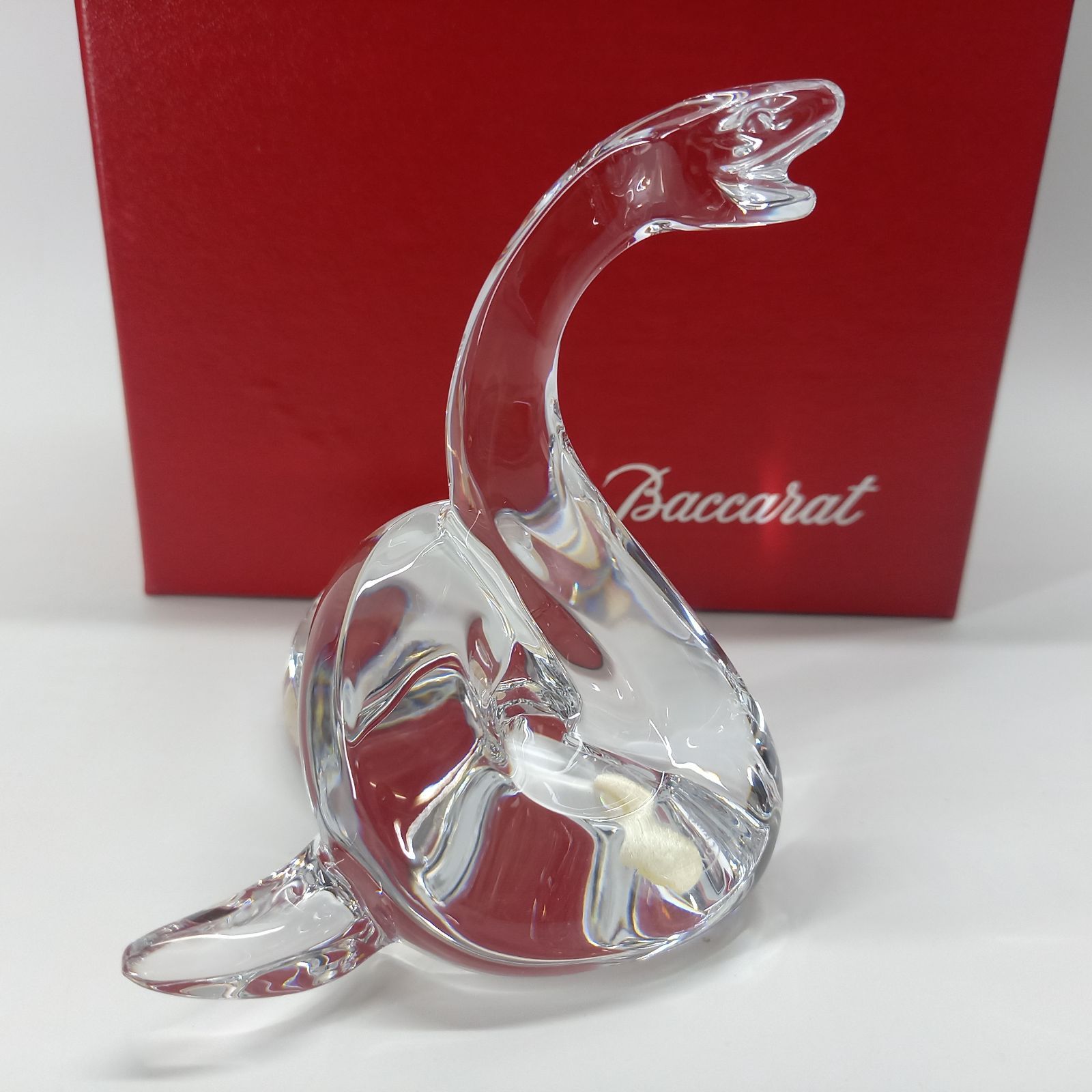Baccarat バカラ 干支 巳 フィギュリン 置物 クリスタル ヘビ 蛇 バカラ Baccarat クリスタルフィギュア 2024年新作 ヘビ 十二