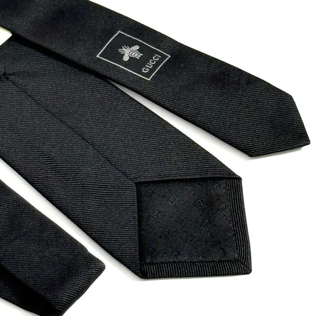 Gucci Men's Black Silk Tiger Underknot Tie 149cm Used Excellent | eBay