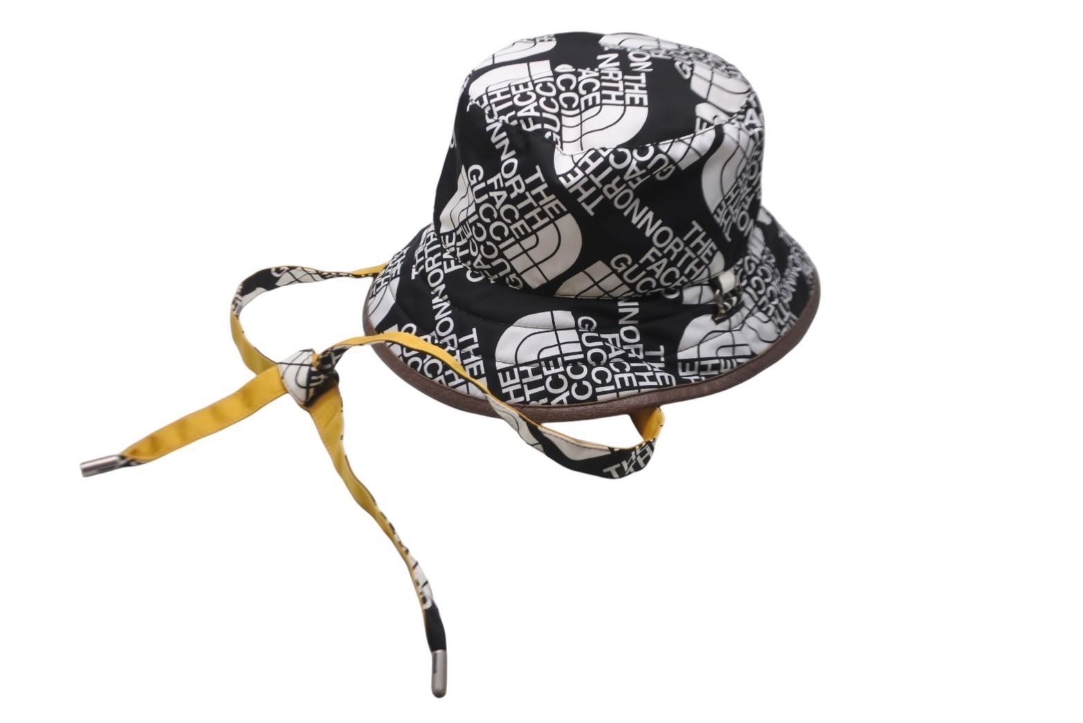 極美品 GUCCI×THE NORTH FACE グッチ 652942 ノースフェイス バケット