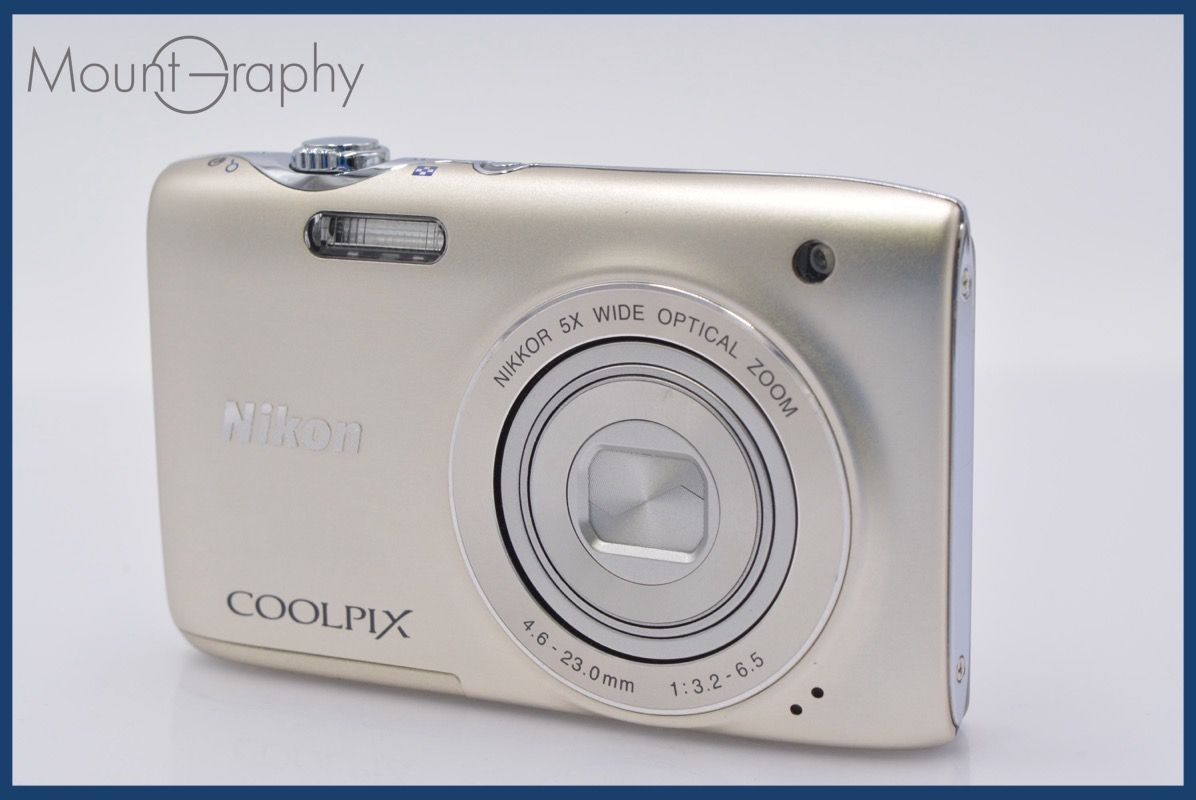★極上美品★ ニコン Nikon COOLPIX S3100 5x バッテリー付属 ★完動★同梱可 #mj4166