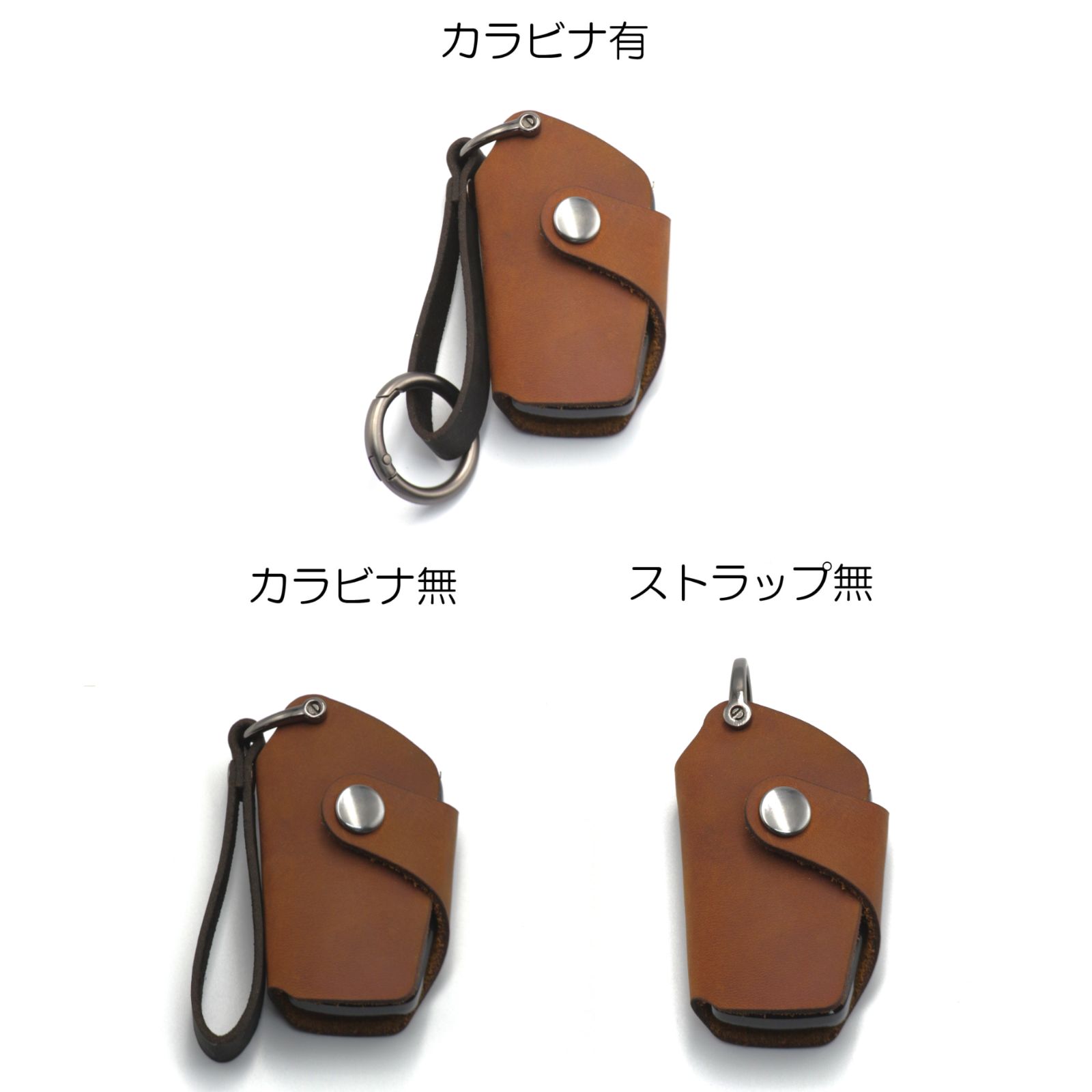 NONINA] トヨタ キーケース（茶用ページ） キーカバー オイル