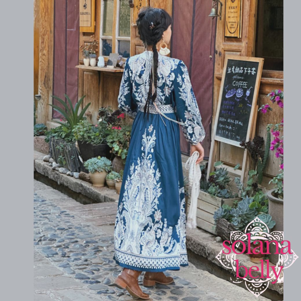 ベリーダンス オリエンタル、ワンピース ベリーダンス オリエンタル ガラベーヤ ワンピース レディース ロング