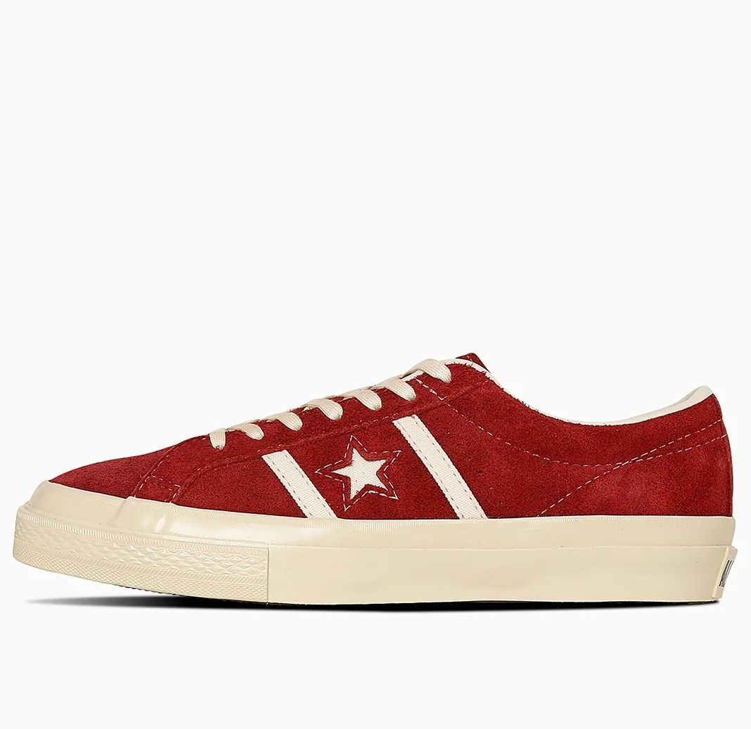 コンバース STAR&BARS SUEDE 2024年 12/20 発売】CONVERSE STAR&BARS SUEDE “Red