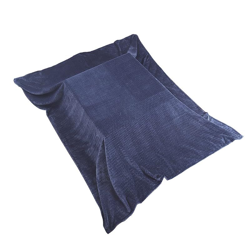 新品　北欧風 あったかこたつ毛布 ヘリンボン こたつ中掛け毛布 暖かい なめらか やわらか 毛布 こたつ ブランケット こたつカバー マルチカバー ネイビー 185x235cm