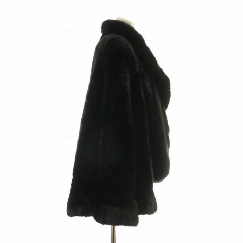 サガミンク SAGA MINK 金サガ ファーコート ケープ ポンチョ