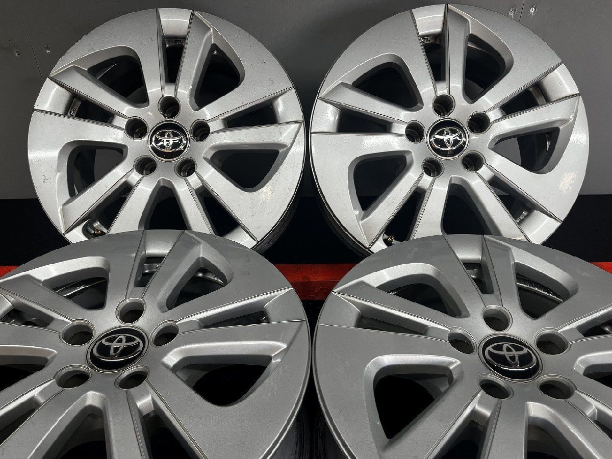 トヨタ 50プリウス 純正ホイール 15インチ 4本 6.5J5HPCD100+40