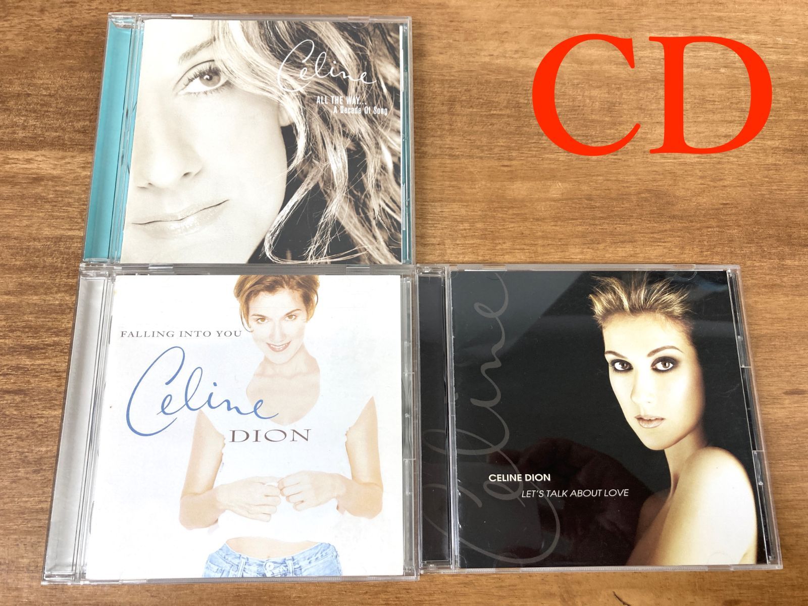 セリーヌディオン　CD    まとめ売り セリーヌ・ディオン☆CD3枚セット》ALL THE WAY…A Decade Of