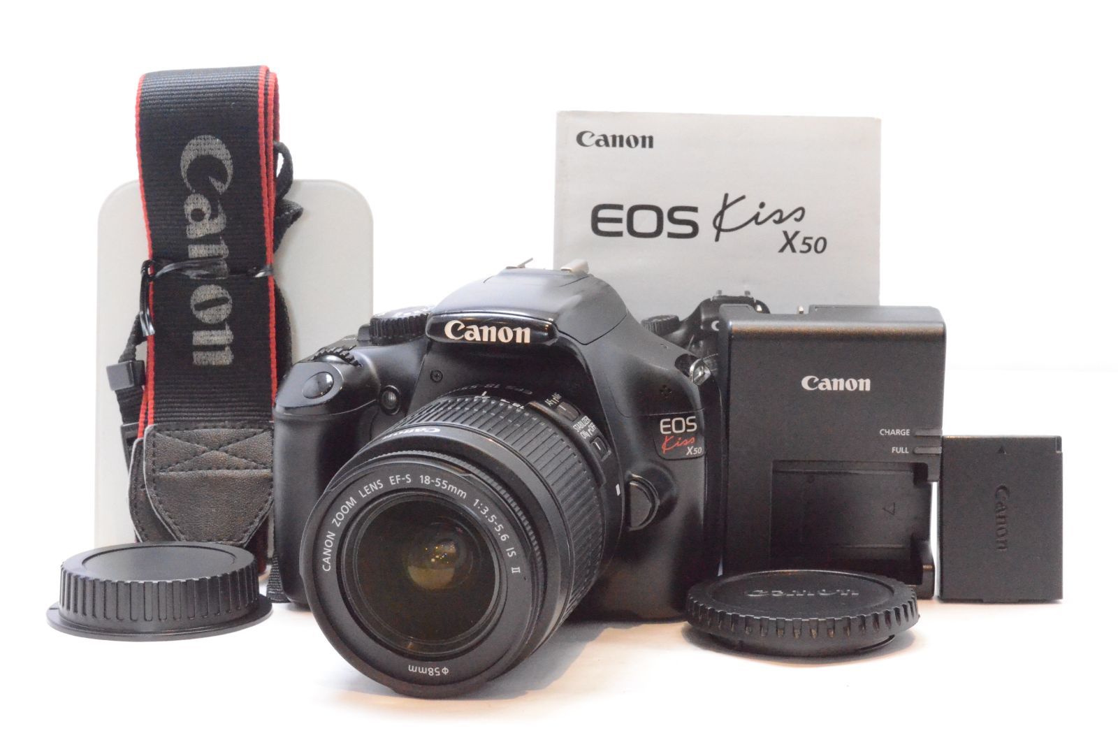 Canon キャノン EOS Kiss X50 レンズキット - メルカリ