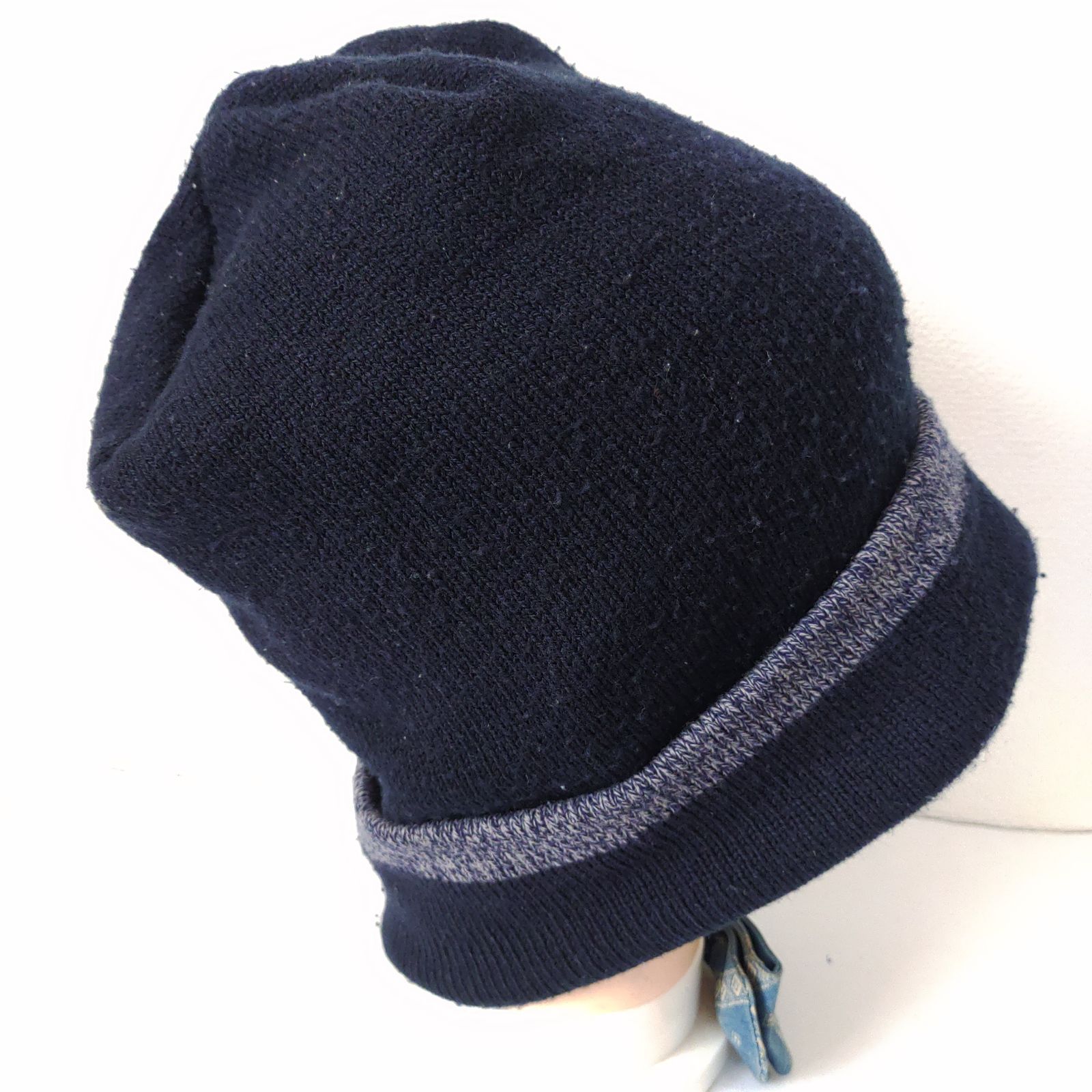 古着 ビンテージ 90s ニット帽 ビーニー 耳付きキャップ NICE 美品 90s nike ビーニー ビンテージ ニット帽 オールド シンプル 80s