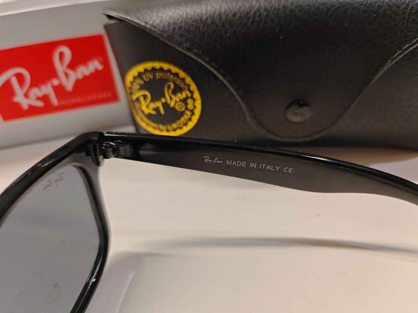 新品 Ray Ban レイバン 木村拓哉様 WAYFARER ブラックライト