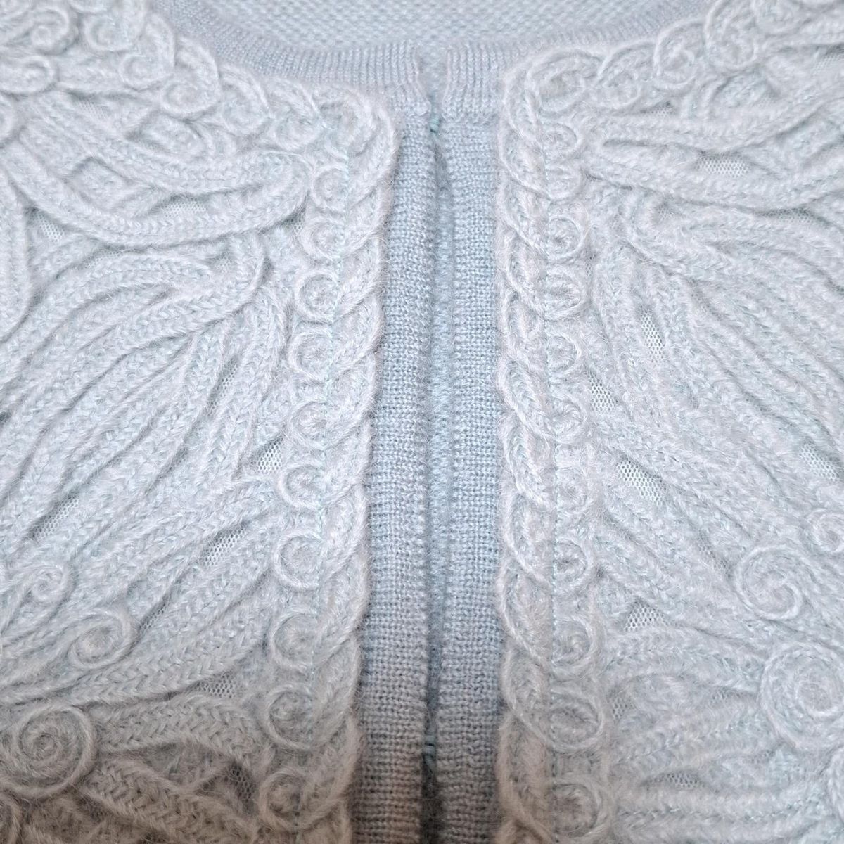 HANAE MORI - 新品・57,200円☆HANAE MORI /ニットジャケット 五泉ニット HANAE MORI - 新品・57,200円☆HANAE MORI /ニットジャケット