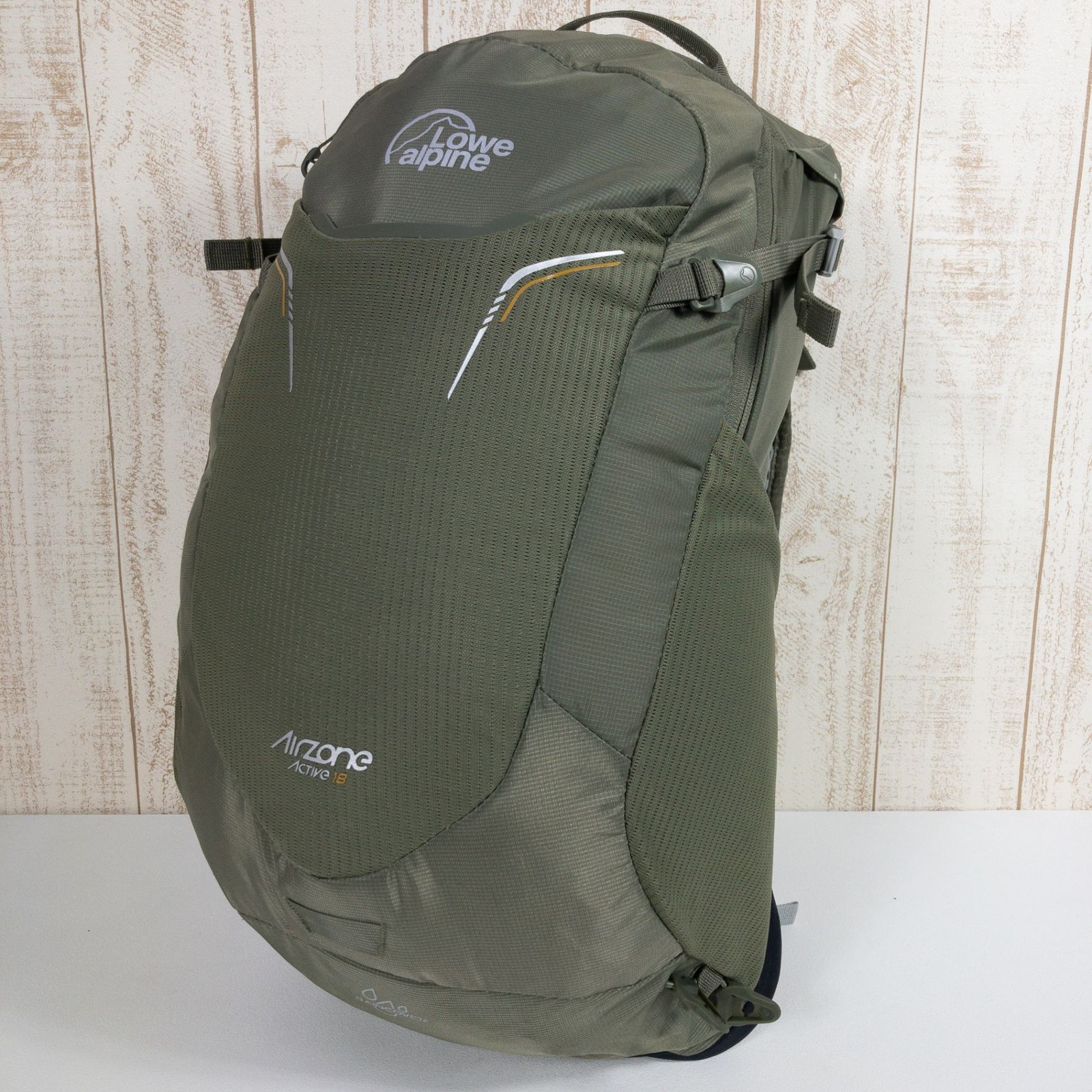 Unisex OneSize グリーン系 Lowe Alpine ロウアルパイン エアー ゾーン アクティブ 18 Air Zone Active 18 Lite Khaki ナイロン バッグ ストレージ バックパック デイパック 容量 ～29