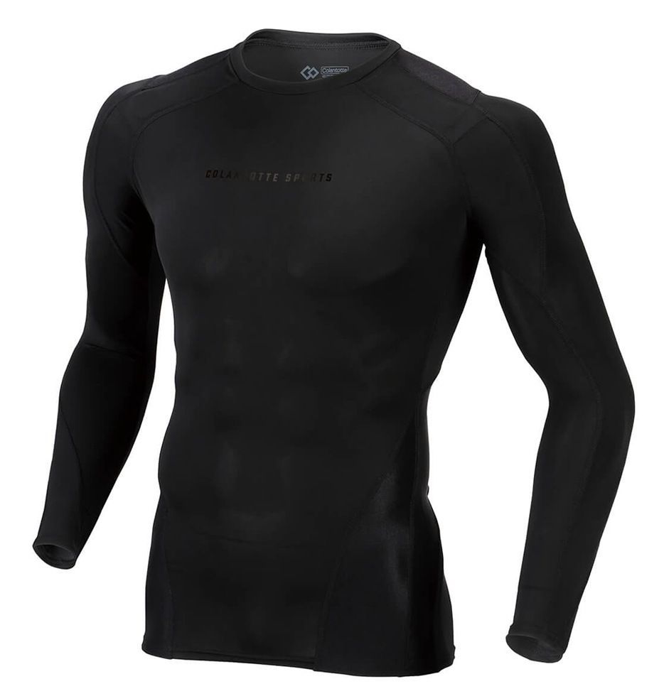 コラントッテ SPORTS PRO ウェア トップス ロング ブラック×ブラック DBDAA53