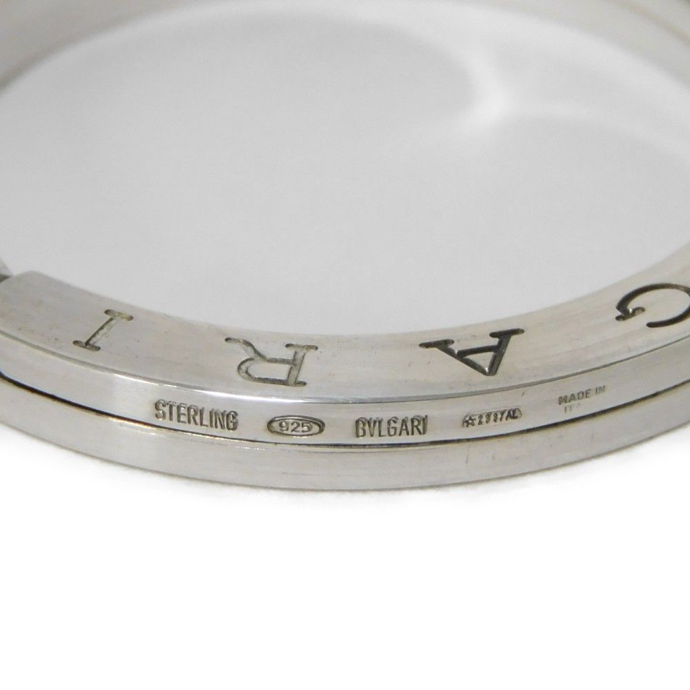 BVLGARI ブルガリ キーリング スターリングシルバー ロゴ 925