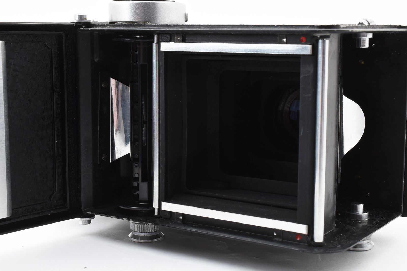 RICOH - 超希少 Ricohflex Dia 二眼レフカメラ 完全動作品 本箱 #7826 超希少 Ricohflex Dia 二眼レフカメラ 完全動作品 本箱 #7826