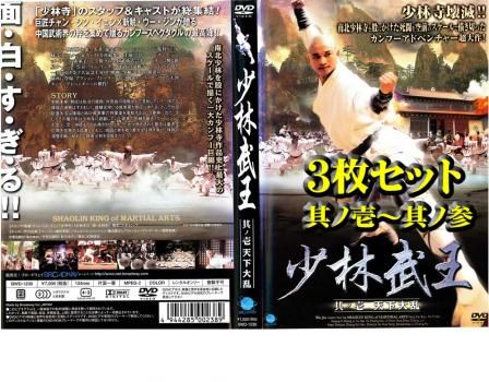 【中古】DVD▼少林武王(3枚セット)其ノ壱～其ノ参 レンタル落ち 全3巻 少林武王(3枚セット)其ノ壱～其ノ参【全巻 洋画 中古 DVD