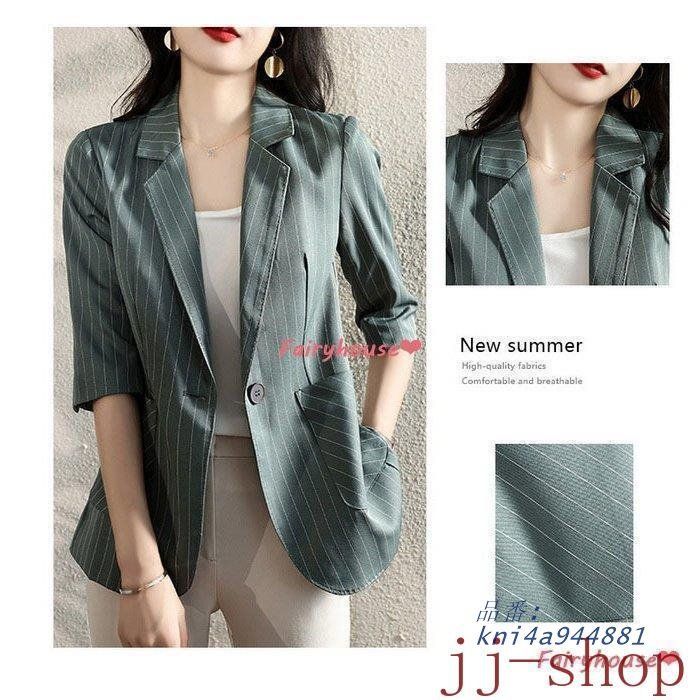 ブレザー スーツ 春夏 レディース 40代 七分袖テーラードジャケット 春コート カジュアル韓国風 オフィスアウター ブレザー 通勤OL 30代50代 オシャレスーツ kni4a944881 SIROKUMA-CORPORATION_COM