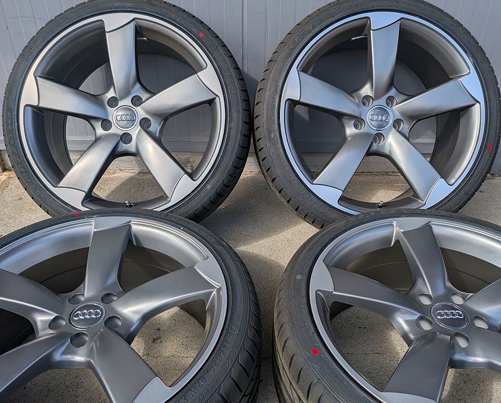 Audi アウディ A5 8T A6 4F|4G A7 4G 20インチ タイヤホイールセット 20x9.0 30 112-5H 当社特選輸入タイヤ 255|35R20