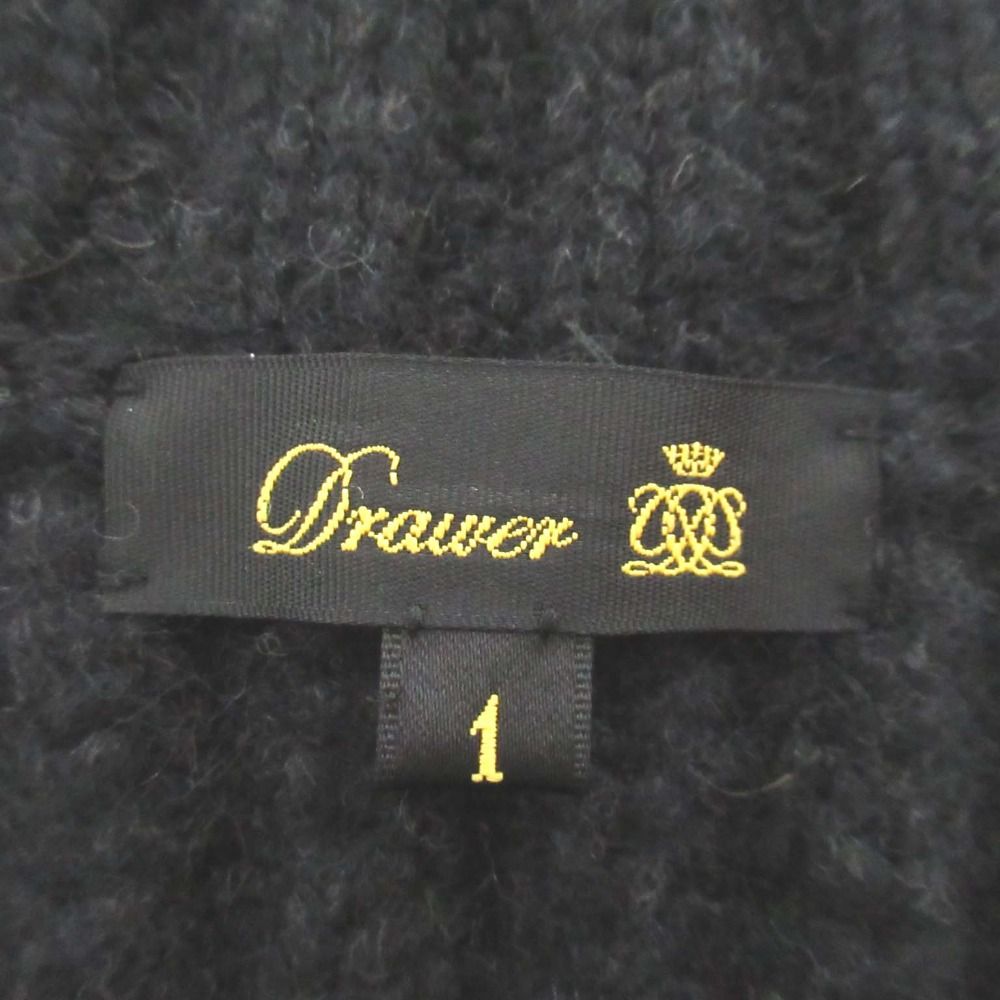 美品 22AW Drawer ドゥロワー ウール キャメルブレンド 3G畔編み Vネック オーバーサイズ ニットベスト 1サイズ チャコールグレー レディース 古着 中古 楽天市場】【中古】 美品 22AW Drawer ドゥロワー ウール