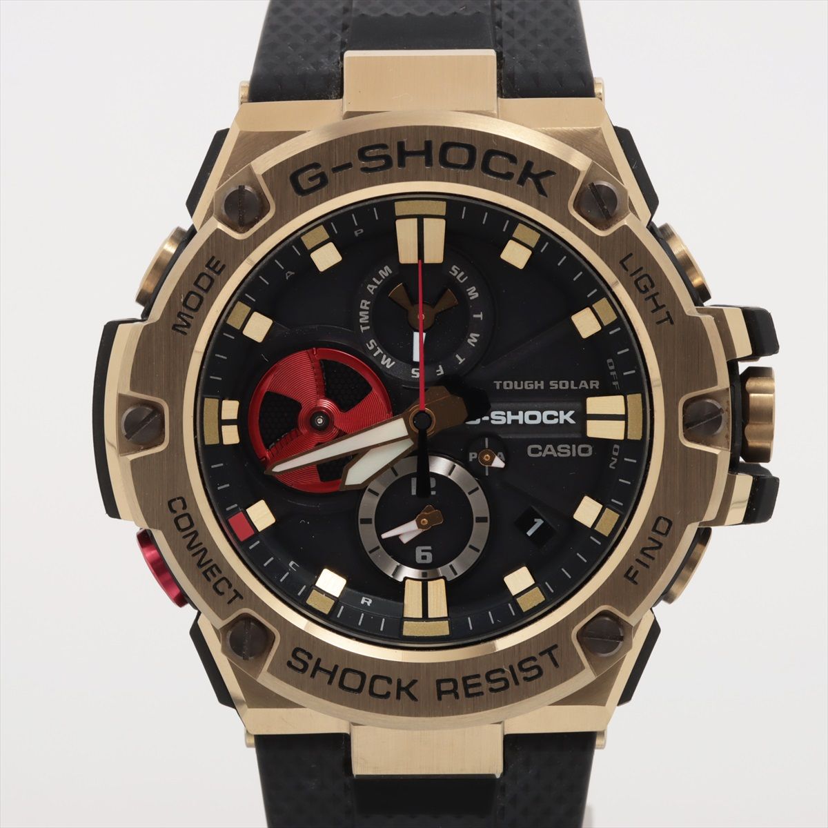 【美品】G-SHOCK　GST-B100RH　八村 塁　コラボ　電波ソーラー 極美品 カシオ G-SHOCK Gショック 八村塁 選手 コラボ