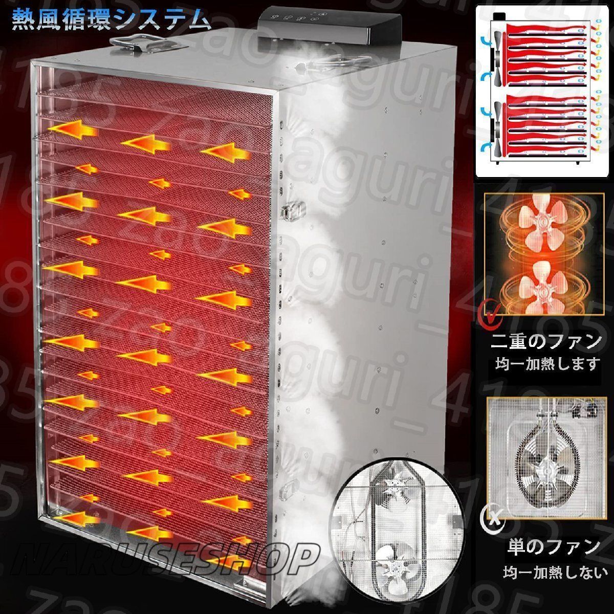 ステンレス鋼製 智能温度制御