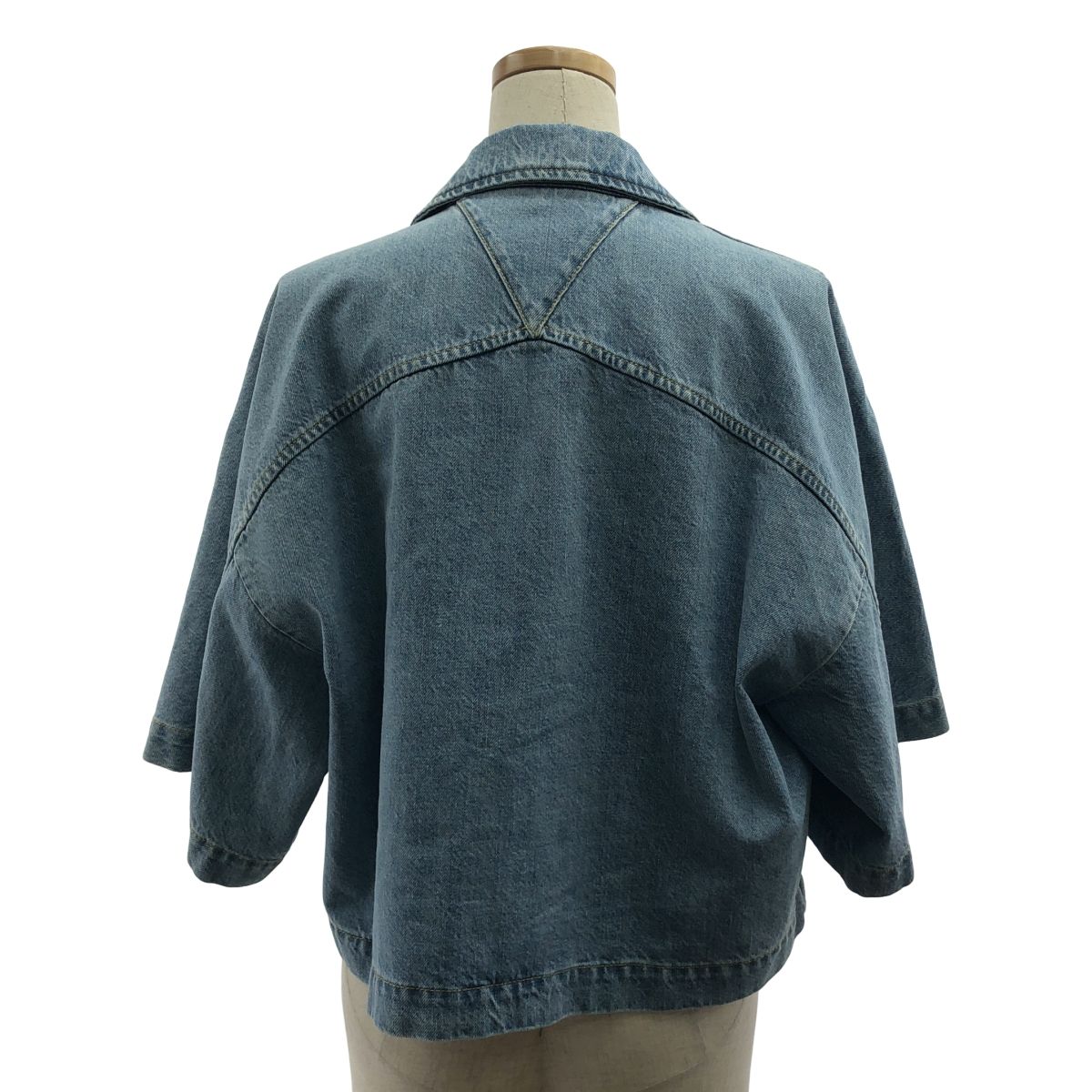 美品】 BOTTEGA VENETA / ボッテガヴェネタ | Cropped Denim Shirt  