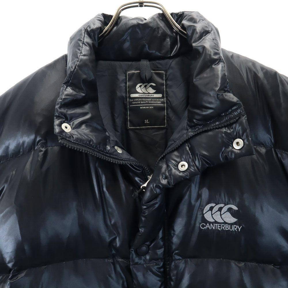 カンタベリー ダウンジャケット 3L ブラック CANTERBURY OF NEW