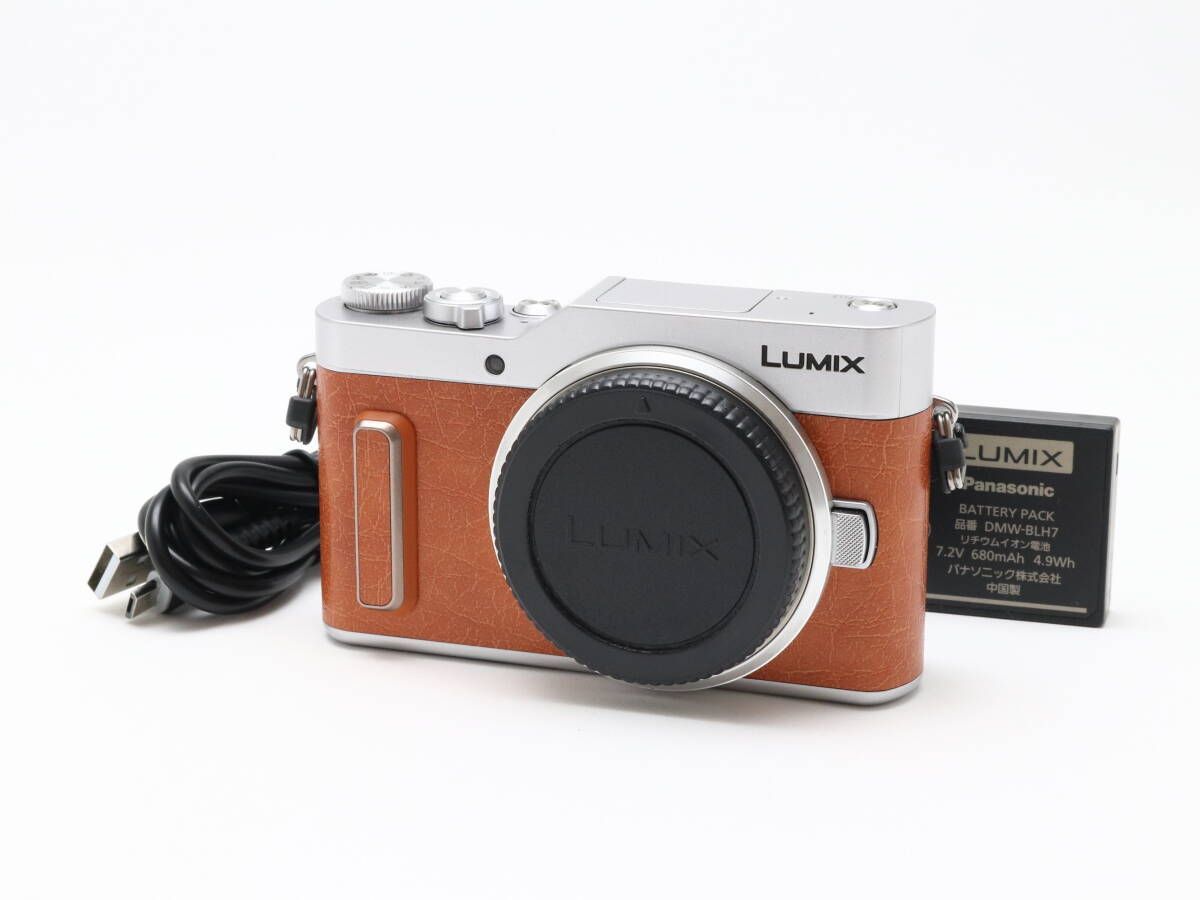 AB Panasonic パナソニック LUMIX DC-GF10 ボディ オレンジ 初期不良返品可 44-255