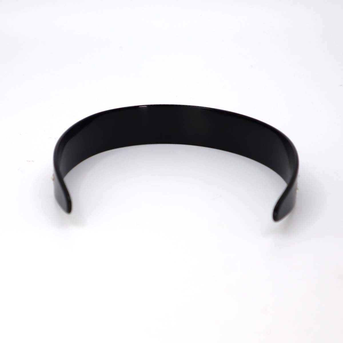 GUCCI(グッチ) Gロゴ クリスタル インターロッキング ヘアバンド