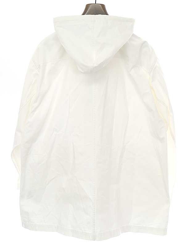 postelegant 20aw スノーパーカー POSTELEGANT ポステレガント 20AW SLUB COTTON POPLIN KNOT SNOW