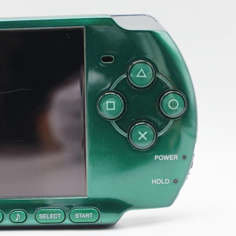 M05-s015 SONY PSP3000 グリーン 本体 4GB 充電器/バッテリー無し プレイステーションポータブル M05-s015 SONY PSP3000 グリーン 本体 4GB 充電器/バッテリー