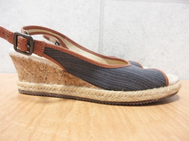 L.L.Bean エルエルビーン サンダル ヒール ブルー系 size7M(約24cm)