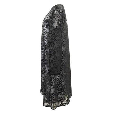 ジバンシィ GIVENCHY フラワー シースルー ワンピース ロング
