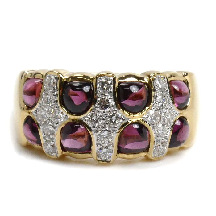 K18YG イエローゴールド リング・指輪 トルマリン2.80ct